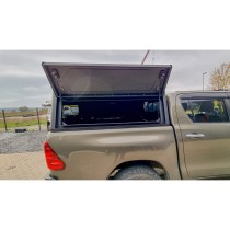  Hardtop noir Alu-Cab Nissan Navara NP300 Double Cabine 2015+ robuste 